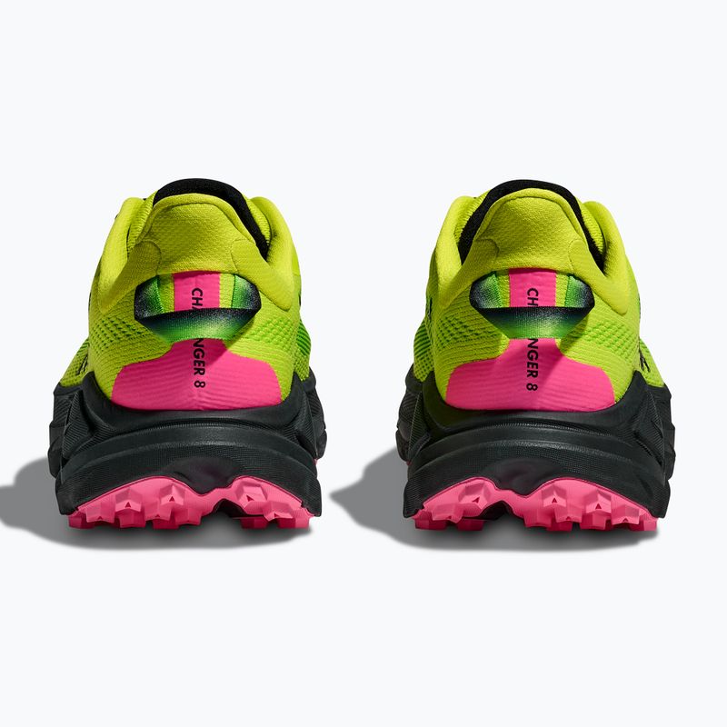 Кросівки для бігу чоловічі HOKA Challenger 8 neon hoka citrus/black 6