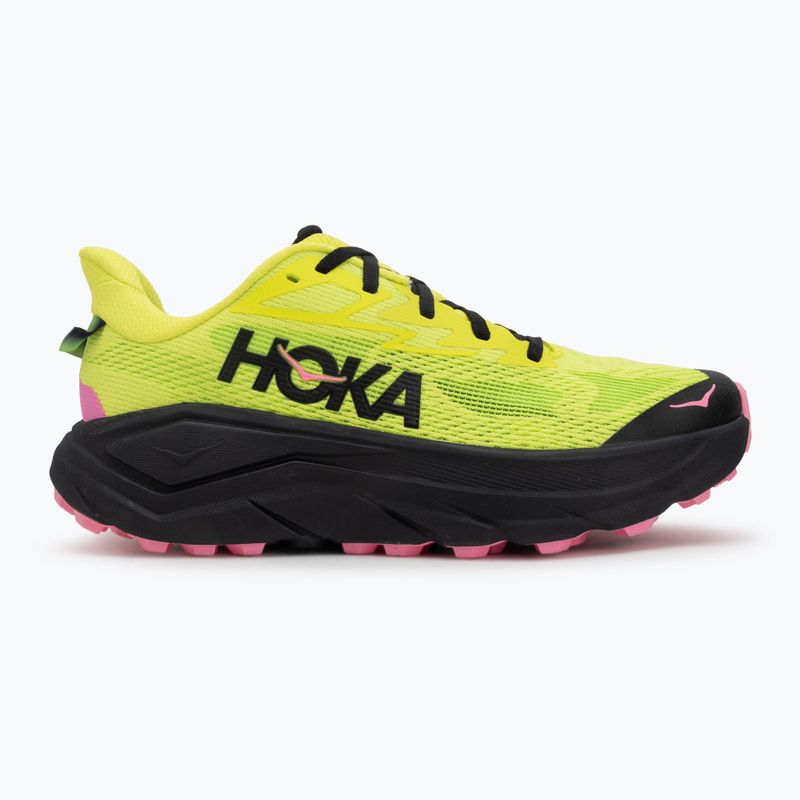 Кросівки для бігу чоловічі HOKA Challenger 8 neon hoka citrus/black 2