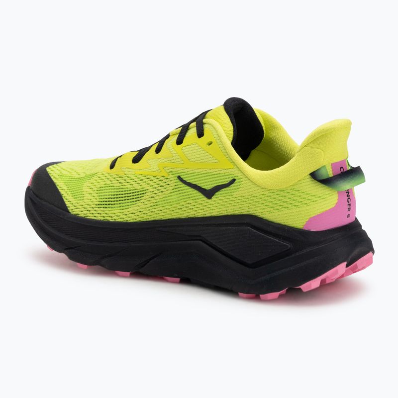 Кросівки для бігу чоловічі HOKA Challenger 8 neon hoka citrus/black 3