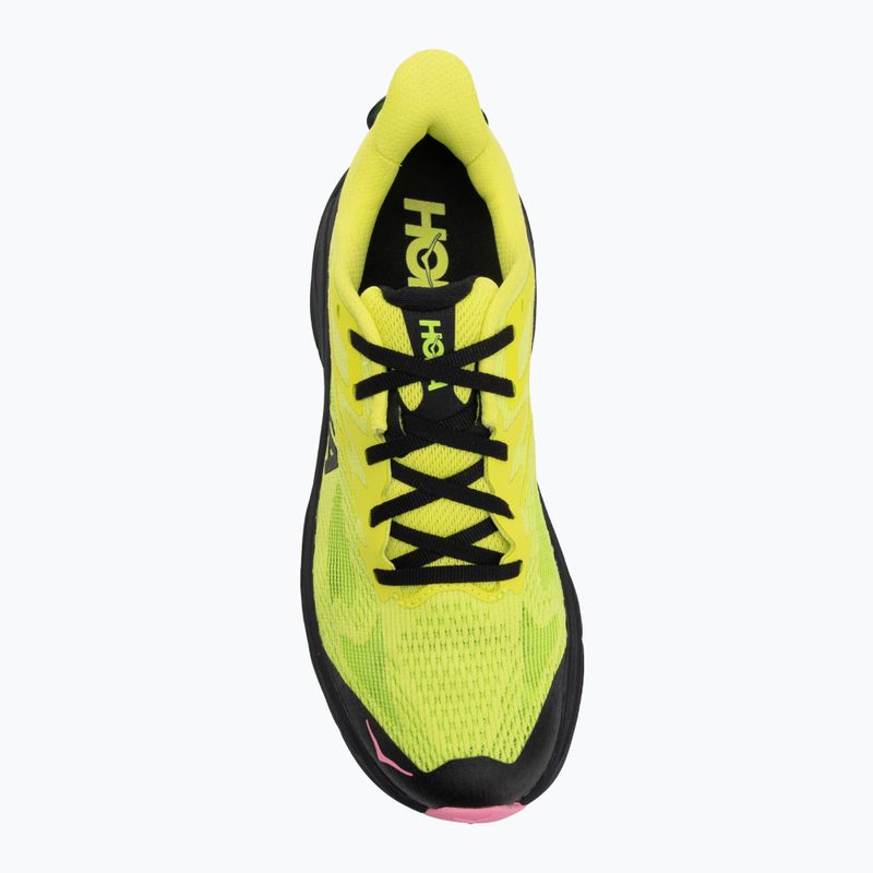 Кросівки для бігу чоловічі HOKA Challenger 8 neon hoka citrus/black 5