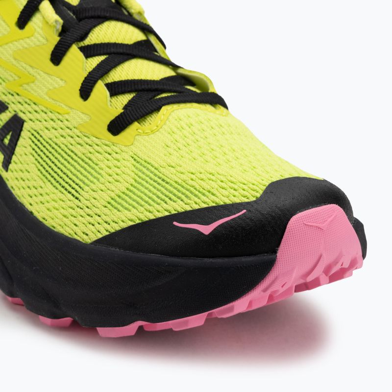 Кросівки для бігу чоловічі HOKA Challenger 8 neon hoka citrus/black 7