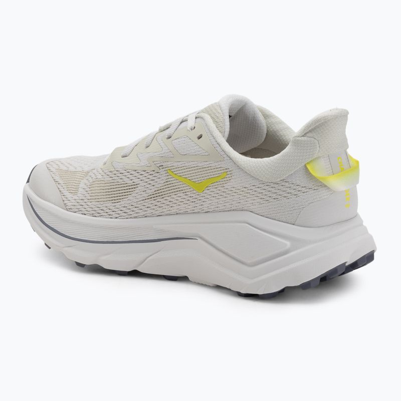 Кросівки для бігу чоловічі HOKA Challenger 8 white/neon hoka citrus 3