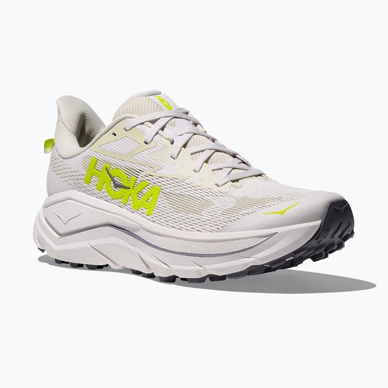 Кросівки для бігу чоловічі HOKA Challenger 8 white/neon hoka citrus 8