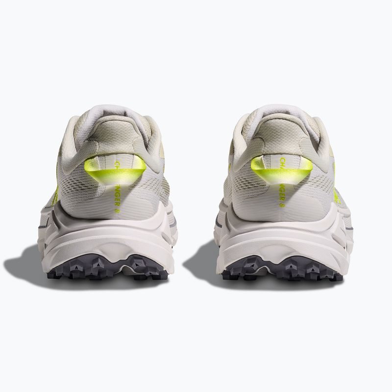 Кросівки для бігу чоловічі HOKA Challenger 8 white/neon hoka citrus 13