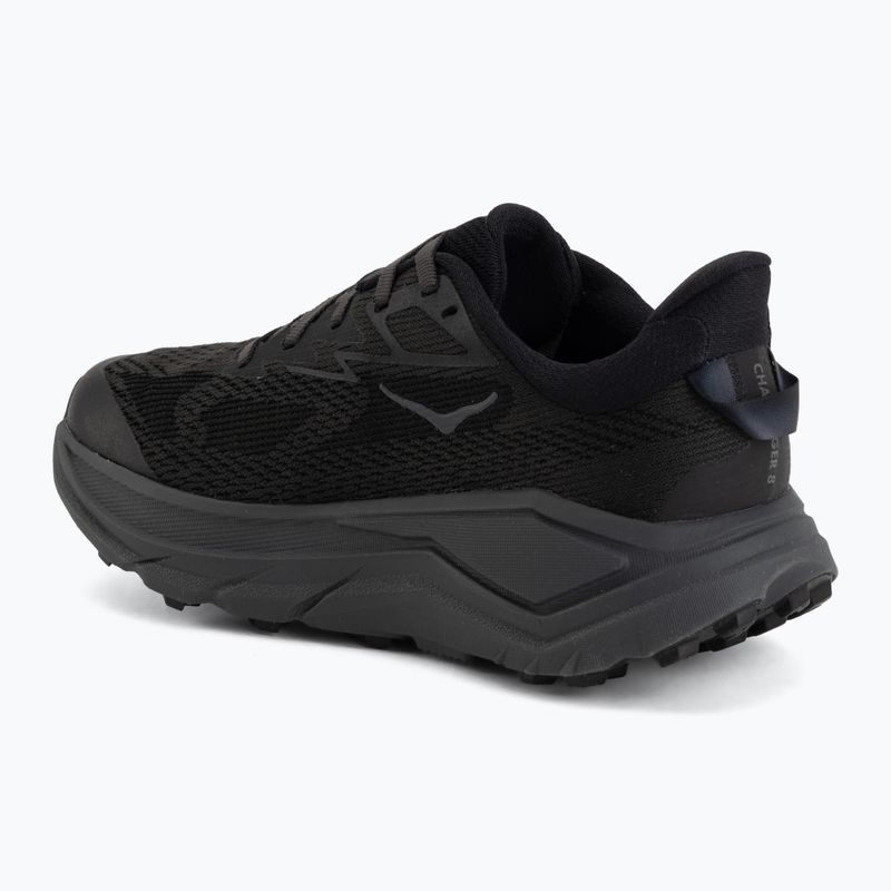 Кросівки для бігу жіночі HOKA Challenger 8 black/outer orbit 3