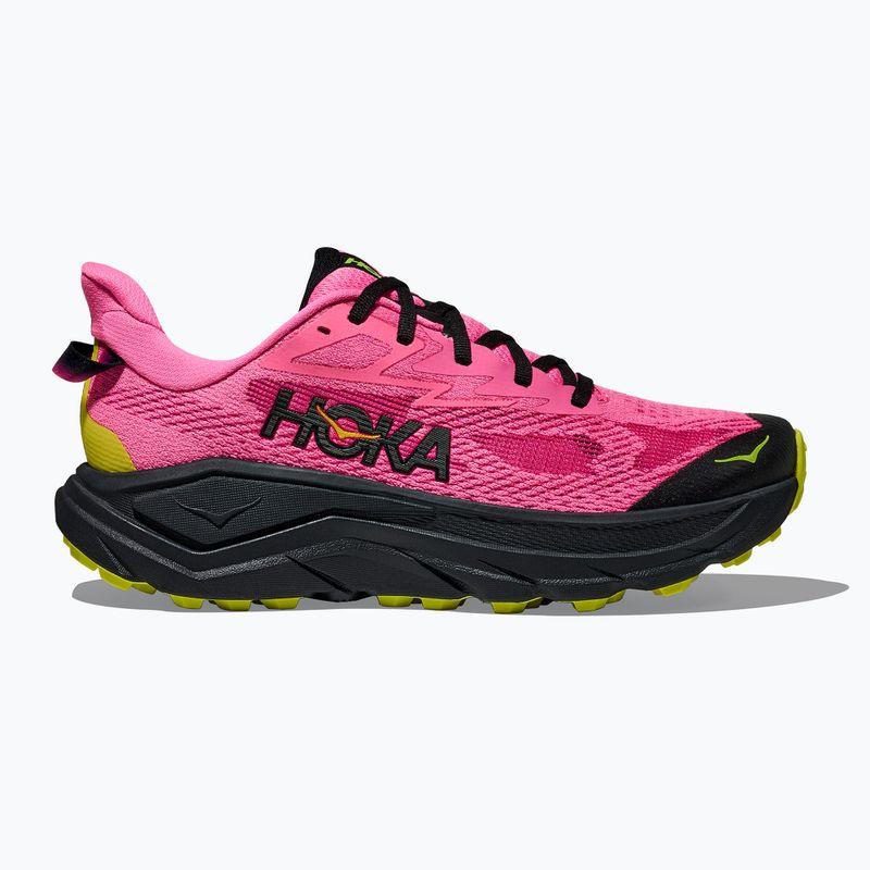 Кросівки для бігу жіночі HOKA Challenger 8 neon rose/black 2