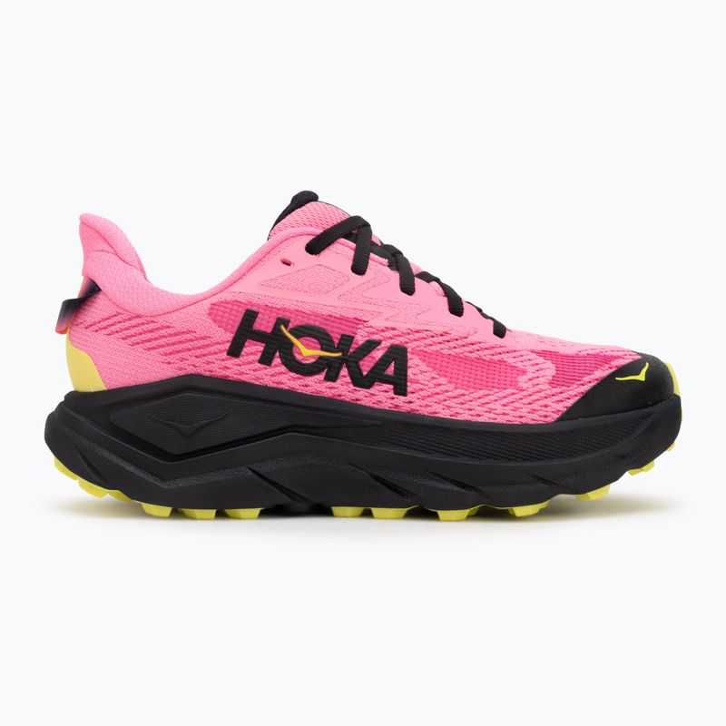 Кросівки для бігу жіночі HOKA Challenger 8 neon rose/black 2