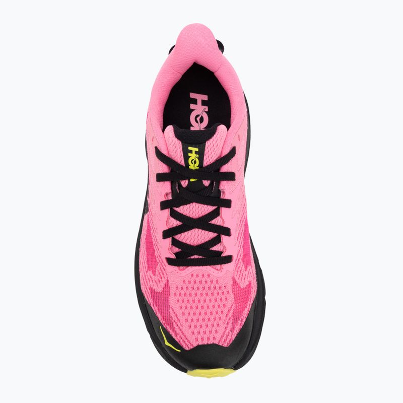 Кросівки для бігу жіночі HOKA Challenger 8 neon rose/black 5