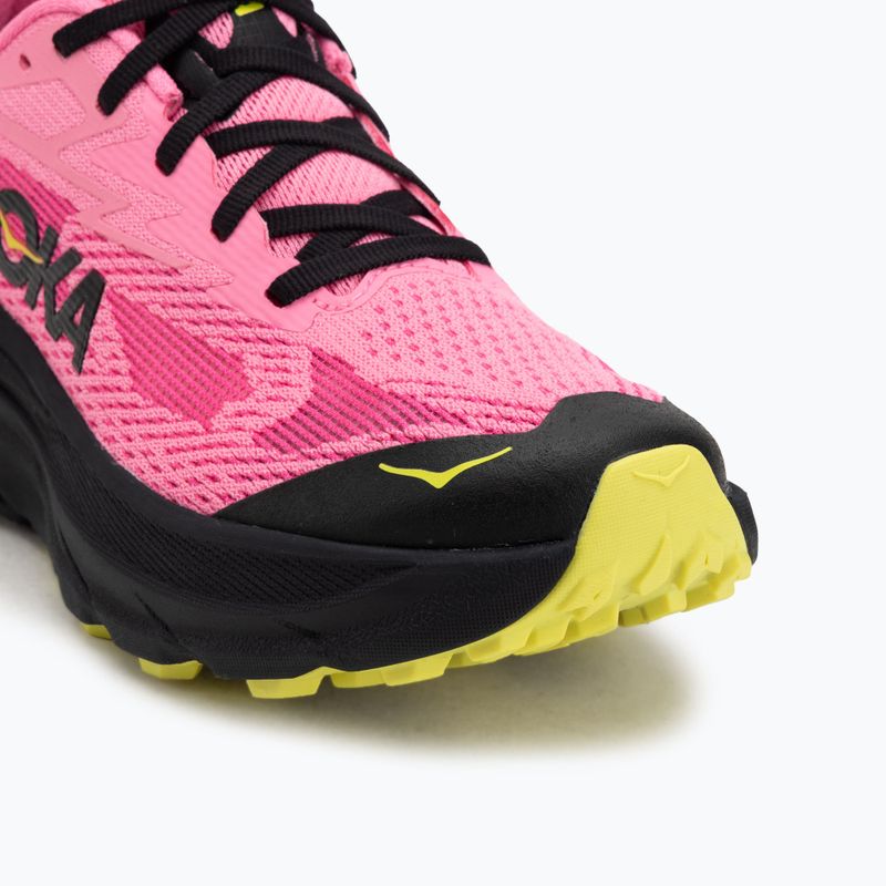 Кросівки для бігу жіночі HOKA Challenger 8 neon rose/black 7