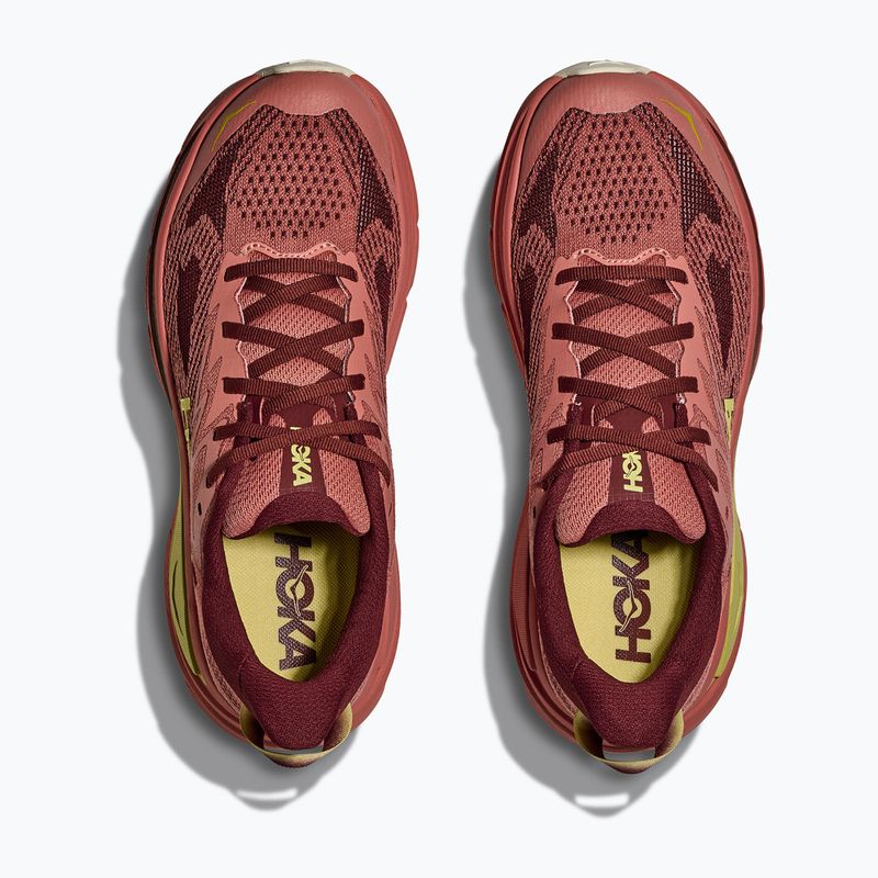 Кросівки для бігу жіночі HOKA Challenger 8 Wide blush / dark cedar 10