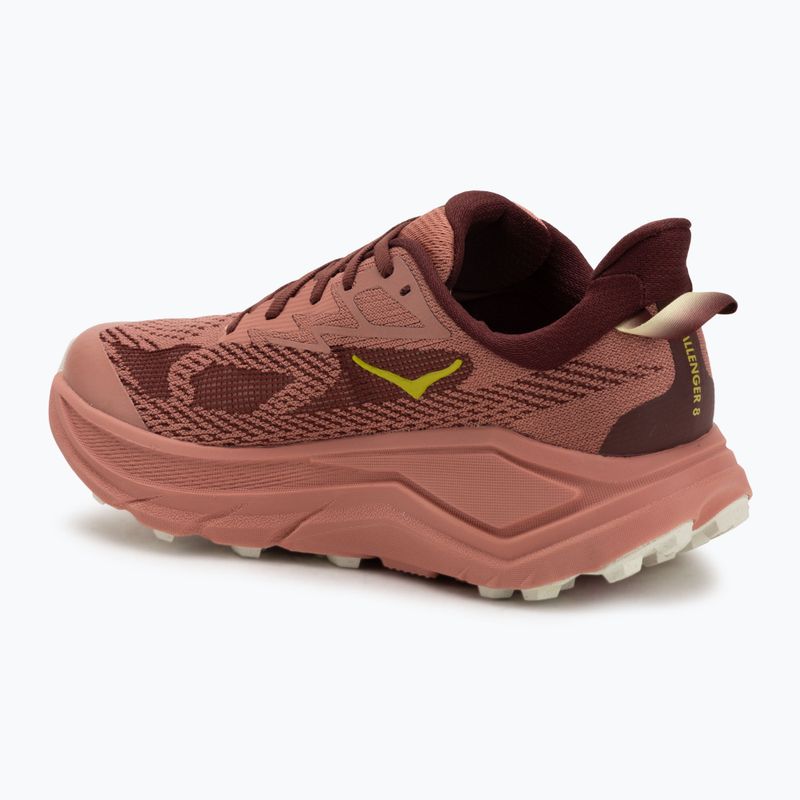 Кросівки для бігу жіночі HOKA Challenger 8 Wide blush / dark cedar 3