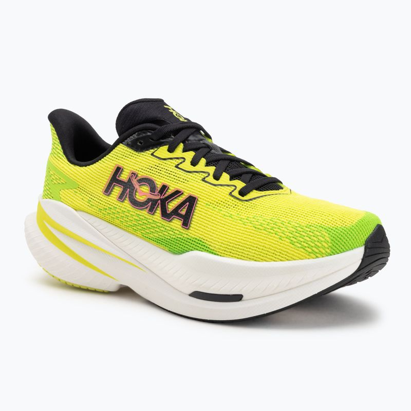 Кросівки для бігу чоловічі Hoka Mach X 3 neon hoka citrus/neon lime