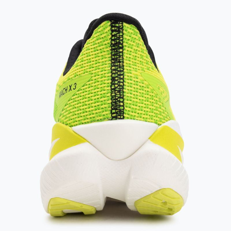 Кросівки для бігу чоловічі Hoka Mach X 3 neon hoka citrus/neon lime 6