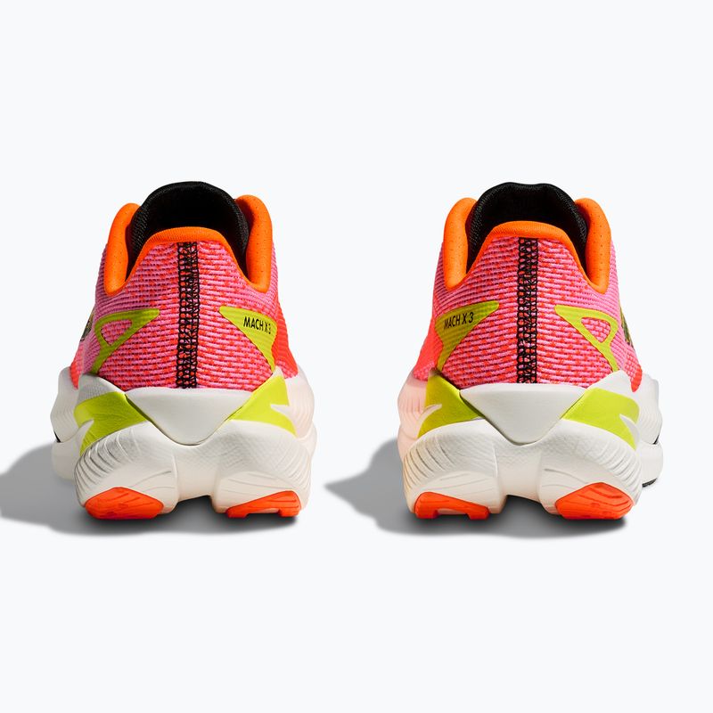 Жіночі кросівки для бігу Hoka Mach X 3 neon rose/neon tangerine 6