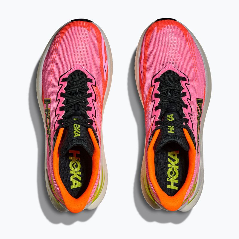 Жіночі кросівки для бігу Hoka Mach X 3 neon rose/neon tangerine 8