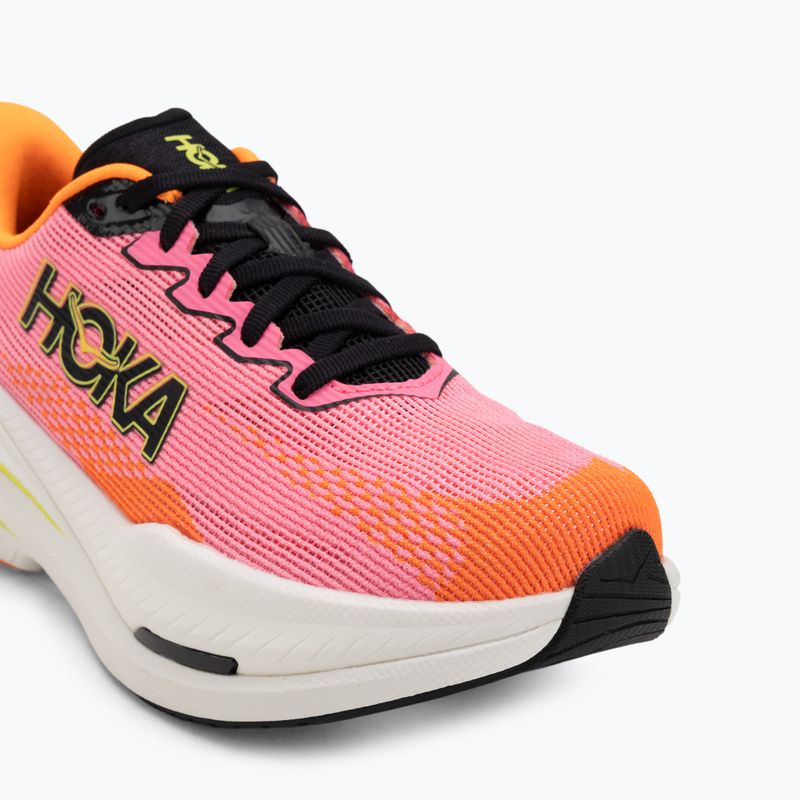 Кросівки для бігу жіночі Hoka Mach X 3 neon rose/neon tangerine 7