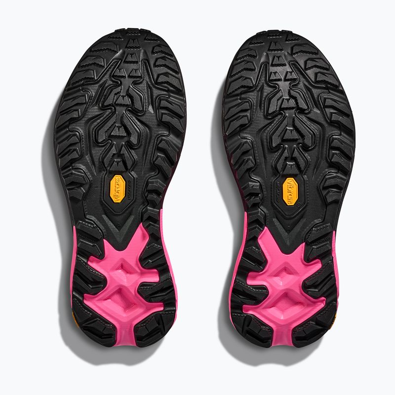 Кросівки для бігу чоловічі HOKA Mafate 5 neon rose/black 7