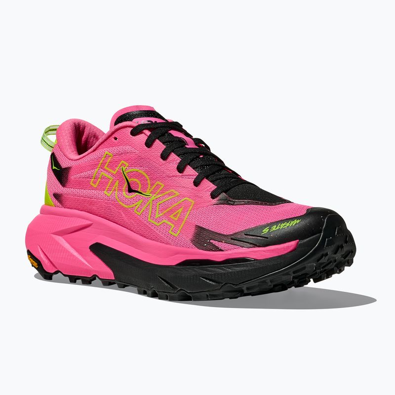 Кросівки для бігу жіночі HOKA Matafe 5 neon rose/black