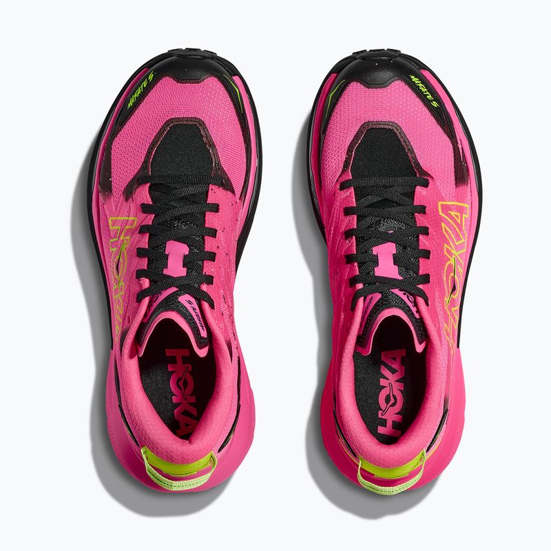 Кросівки для бігу жіночі HOKA Matafe 5 neon rose/black 8