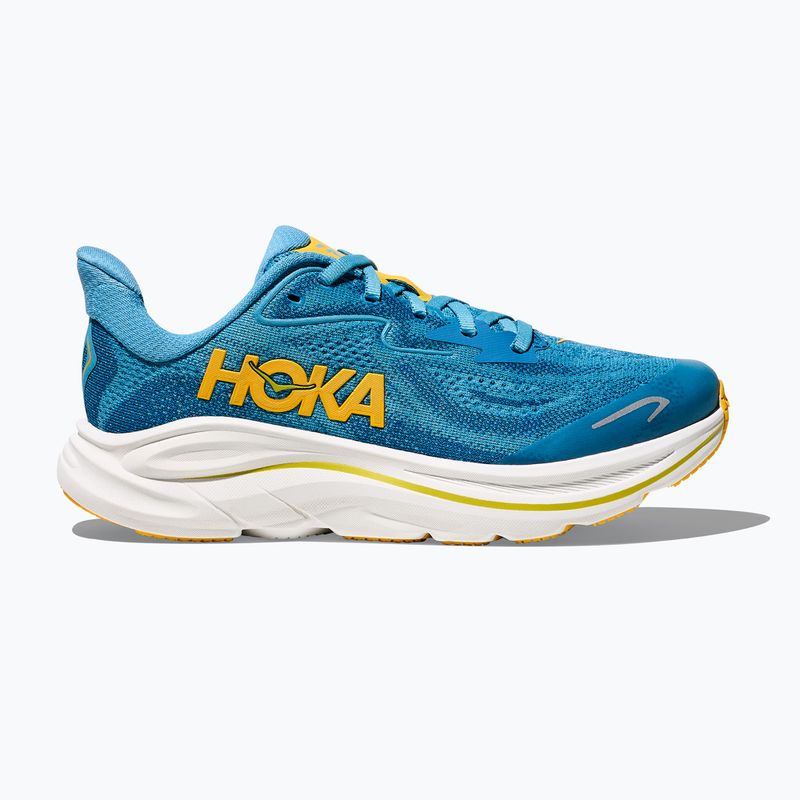 Кросівки для бігу дитячі HOKA Clifton 10 alpine blue/foggy night 9