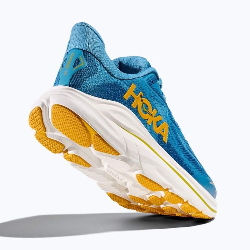 Кросівки для бігу дитячі HOKA Clifton 10 alpine blue/foggy night 12