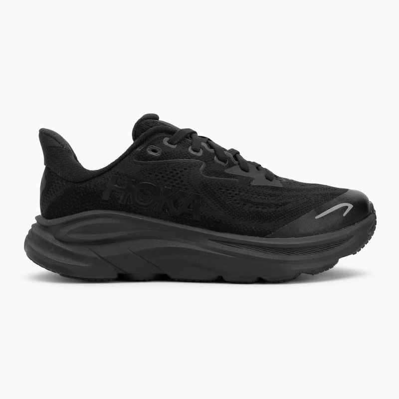 Кросівки для бігу дитячі HOKA Clifton 10 black/black 2