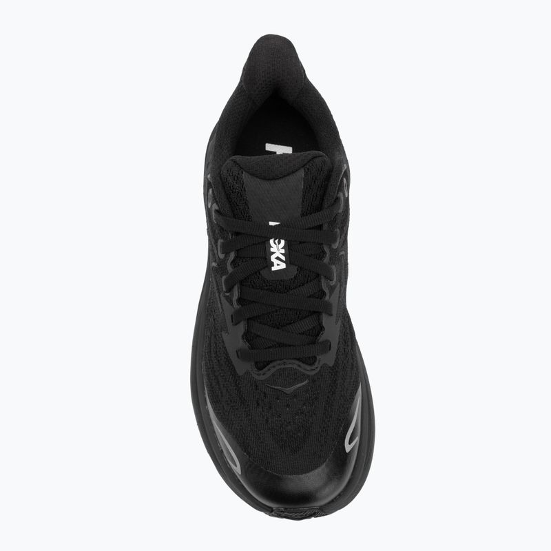 Кросівки для бігу дитячі HOKA Clifton 10 black/black 5