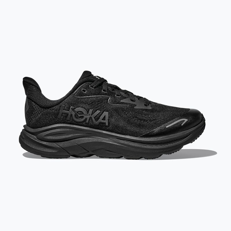 Кросівки для бігу дитячі HOKA Clifton 10 black/black 9
