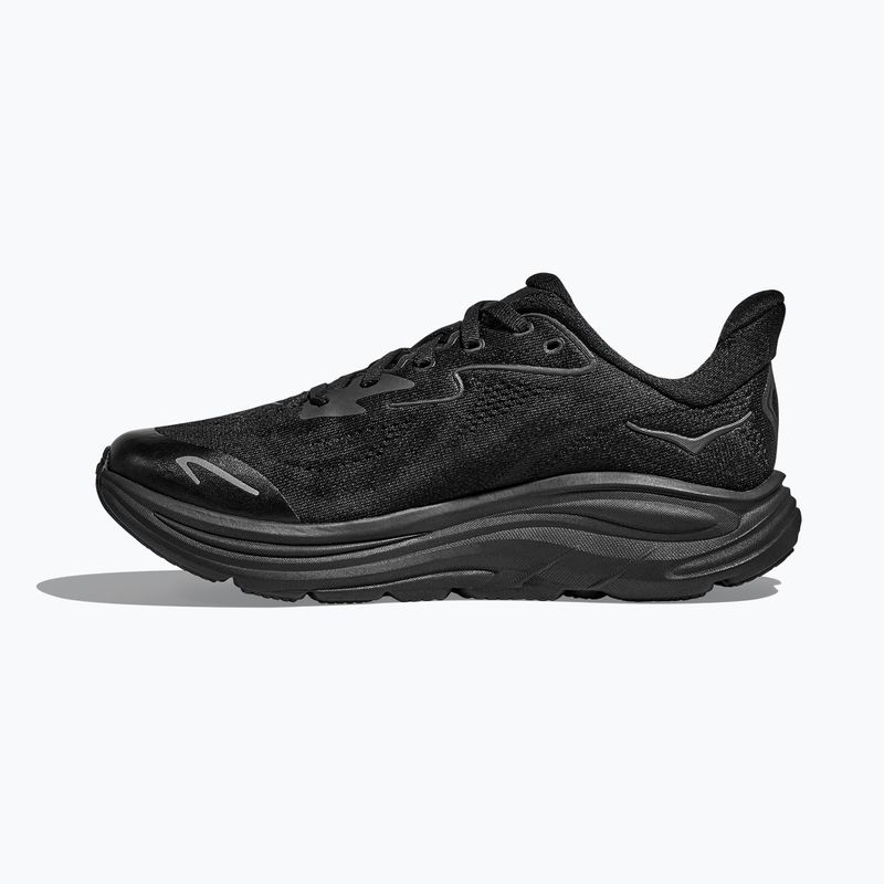 Кросівки для бігу дитячі HOKA Clifton 10 black/black 10