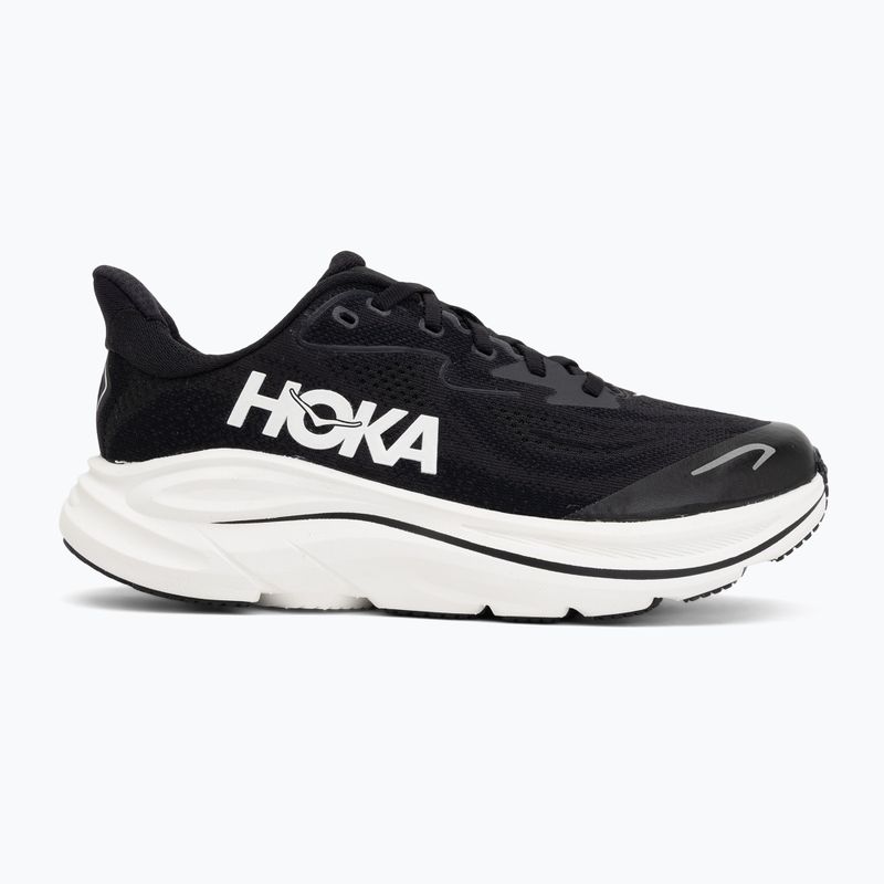 Дитячі бігові кросівки HOKA Clifton 10 чорний/білий 2