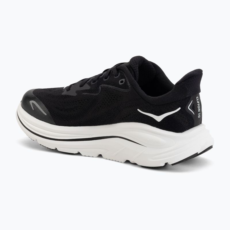 Кросівки для бігу дитячі HOKA Clifton 10 black/white 3