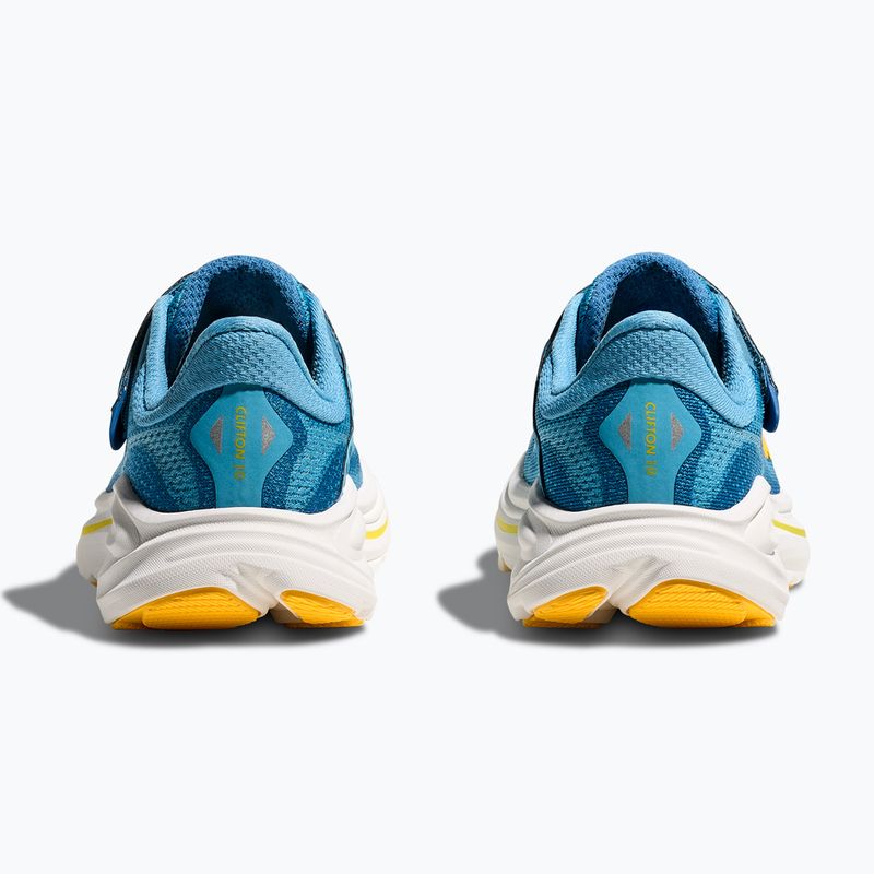 Кросівки для бігу дитячі HOKA Clifton 10 alpine blue/foggy night 13