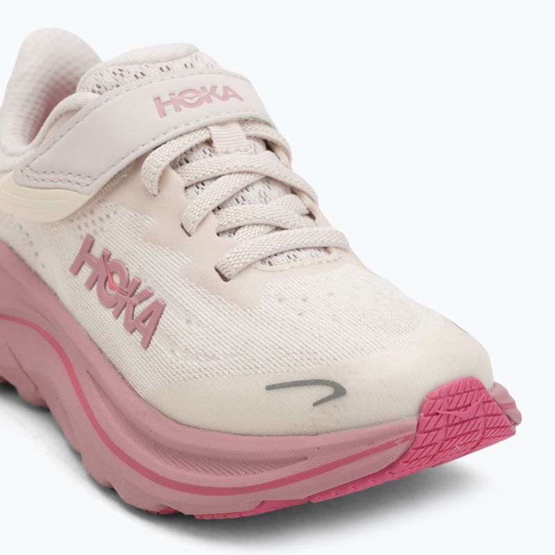 Кросівки для бігу дитячі HOKA Clifton 10 rose cream/dried rose 7