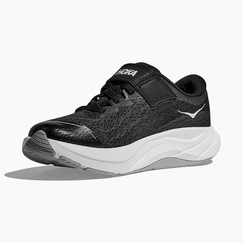 Кросівки для бігу дитячі HOKA Rincon 4 Little Kids black/white 2