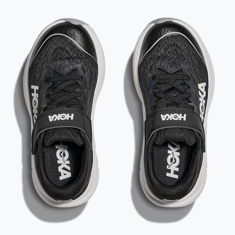 Кросівки для бігу дитячі HOKA Rincon 4 Little Kids black/white 7