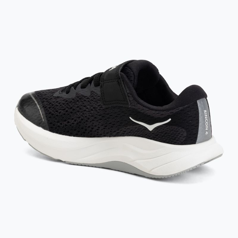 Кросівки для бігу дитячі HOKA Rincon 4 Little Kids black/white 3