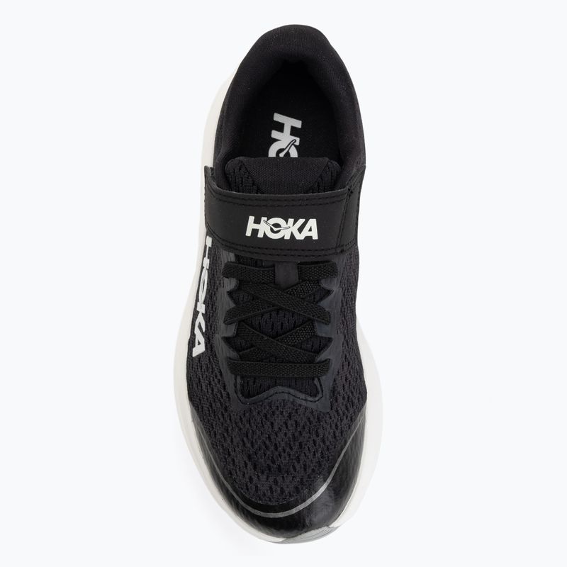 Кросівки для бігу дитячі HOKA Rincon 4 Little Kids black/white 5