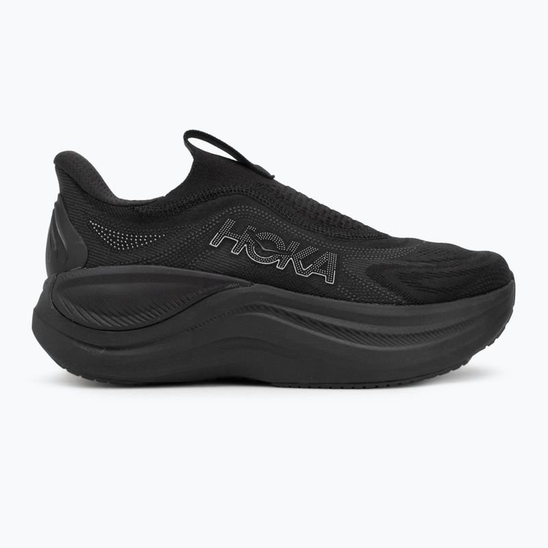 Кросівки чоловічі HOKA Skyward Laceless black/black 2