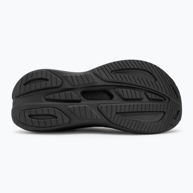 Кросівки чоловічі HOKA Skyward Laceless black/black 4