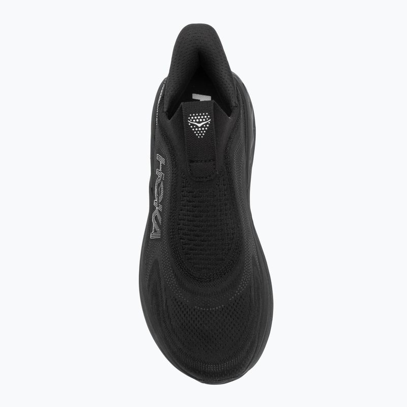Кросівки чоловічі HOKA Skyward Laceless black/black 5