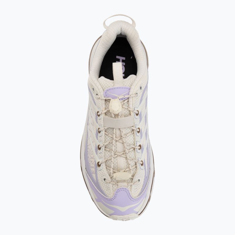 Взуття HOKA Mafate Three 2 Wordmark Alabaster/Iris Flower 5