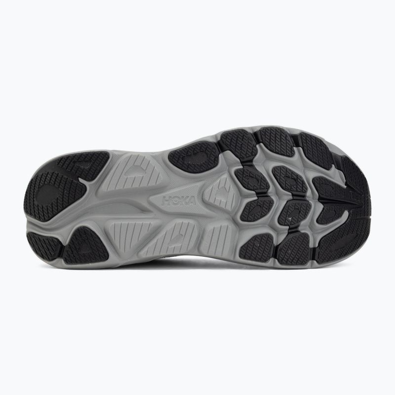 Кросівки для бігу чоловічі HOKA Clifton 10 black/grey 4