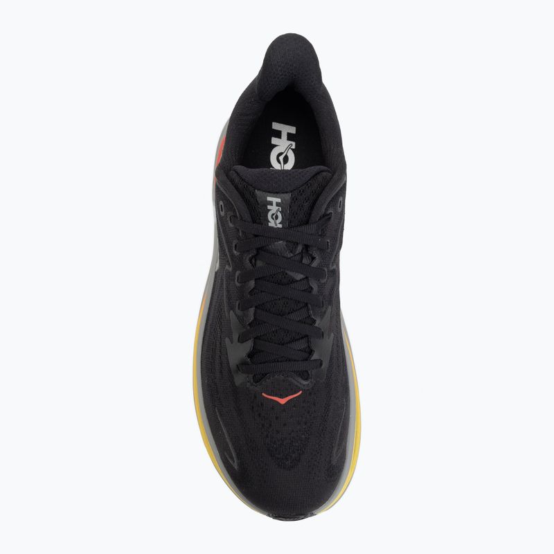 Кросівки для бігу чоловічі HOKA Clifton 10 black/grey 5