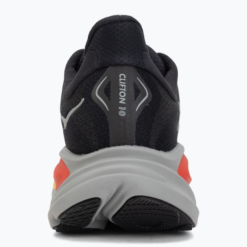 Кросівки для бігу чоловічі HOKA Clifton 10 black/grey 6