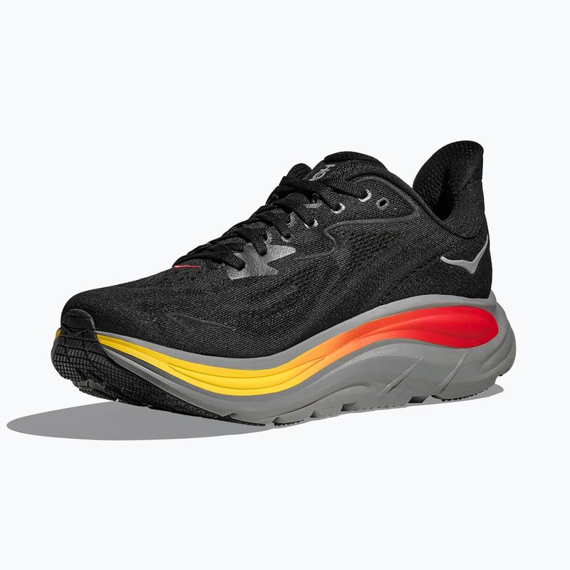 Кросівки для бігу чоловічі HOKA Clifton 10 black/grey 4