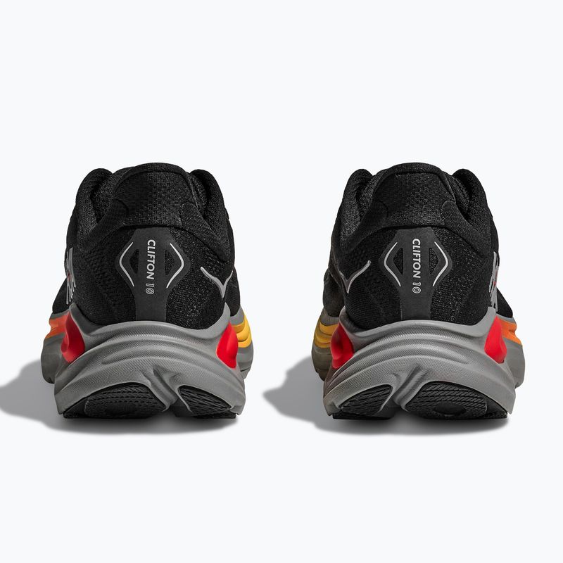 Кросівки для бігу чоловічі HOKA Clifton 10 black/grey 6