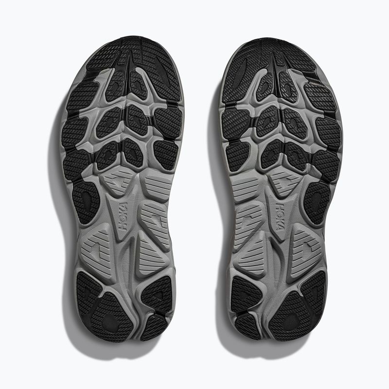 Кросівки для бігу чоловічі HOKA Clifton 10 black/grey 7