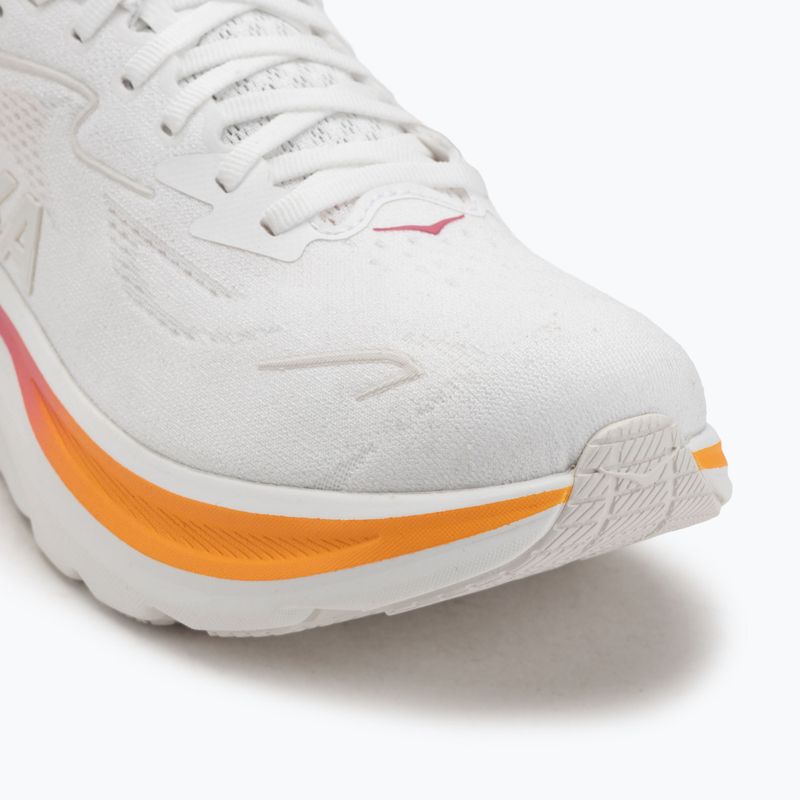Кросівки для бігу жіночі HOKA Clifton 10 white/electric rose 7