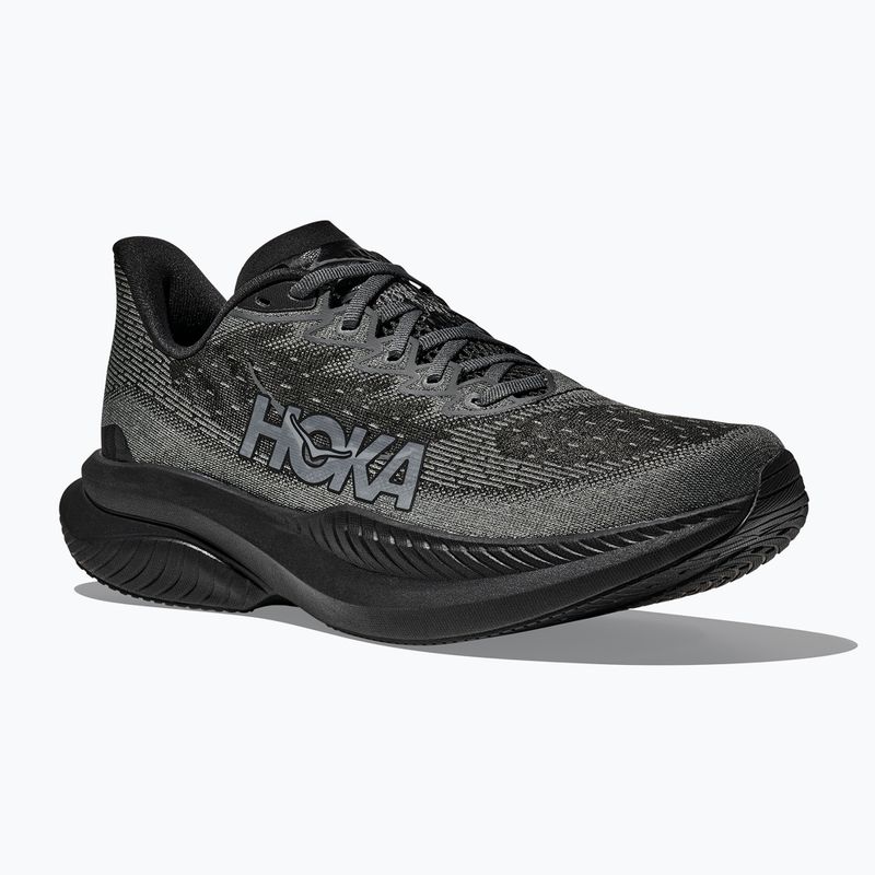 Кросівки для бігу чоловічі HOKA Mach 6 black/black