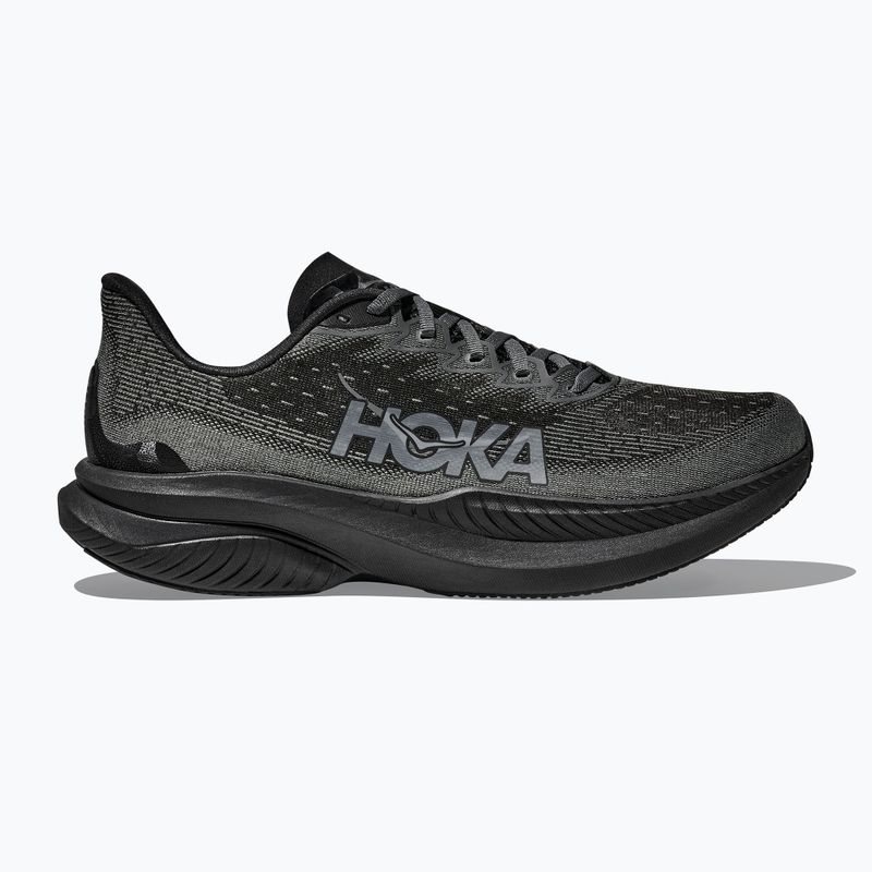 Кросівки для бігу чоловічі HOKA Mach 6 black/black 2